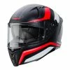 Policarbonato Casco Caberg Avalon Blast Nero Bianco Rosso