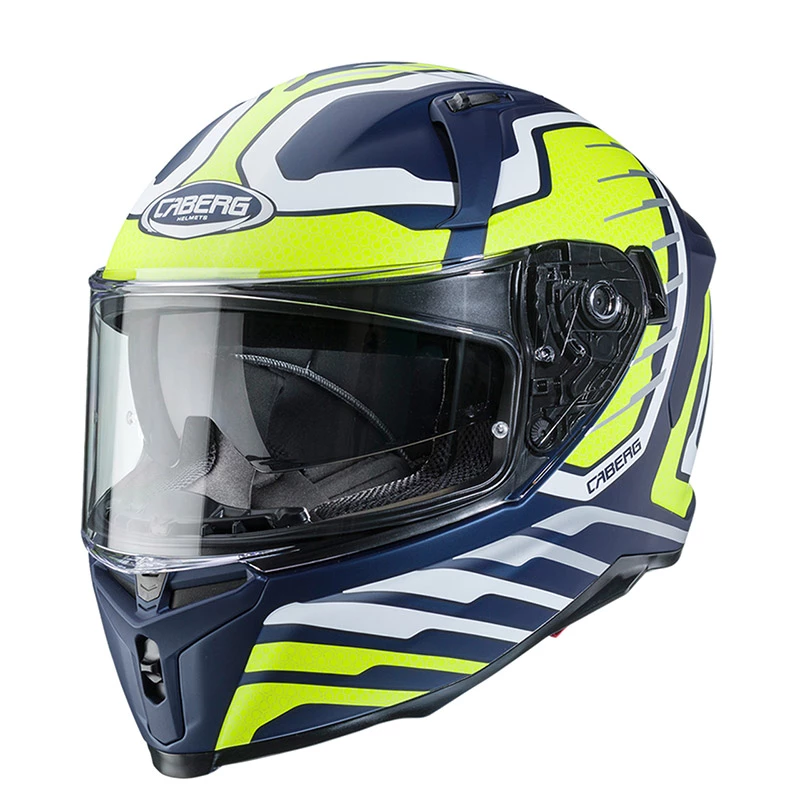 Policarbonato Casco Caberg Avalon Forge Blu Bianco Giallo Fluo 1 Policarbonato Casco Caberg Avalon Forge Blu Bianco Giallo Fluo