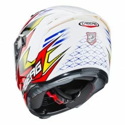 Policarbonato Casco Caberg Avalon Giga Bianco Rosso Giallo -Cabergs Negozio caberg avalon giga rosso 4
