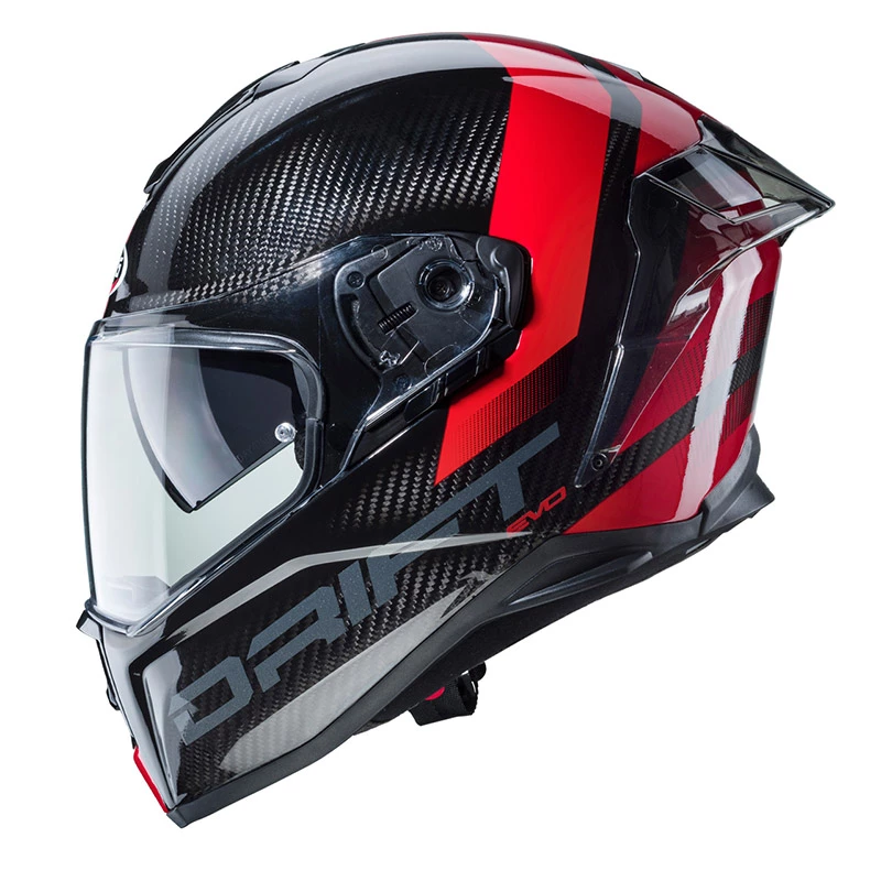 Fibra Casco Caberg Drift Evo Carbon Sonic Rosso 3 Fibra Casco Caberg Drift Evo Carbon Sonic Rosso - immagine 3