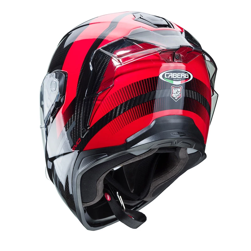 Fibra Casco Caberg Drift Evo Carbon Sonic Rosso 5 Fibra Casco Caberg Drift Evo Carbon Sonic Rosso - immagine 5