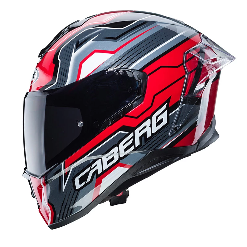 Fibra Casco Caberg Drift Evo Lb29 Nero Rosso 3 Fibra Casco Caberg Drift Evo Lb29 Nero Rosso - immagine 3