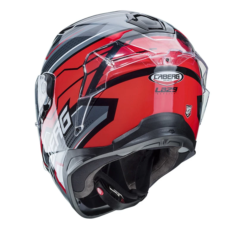 Fibra Casco Caberg Drift Evo Lb29 Nero Rosso 4 Fibra Casco Caberg Drift Evo Lb29 Nero Rosso - immagine 4