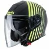 Fibra Casco Caberg Flyon Bakari Nero Giallo Fluo