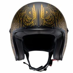 Custom Casco Caberg Freeride Maori Nero Opaco Oro -Cabergs Negozio caberg freeridermaori nerooro 3