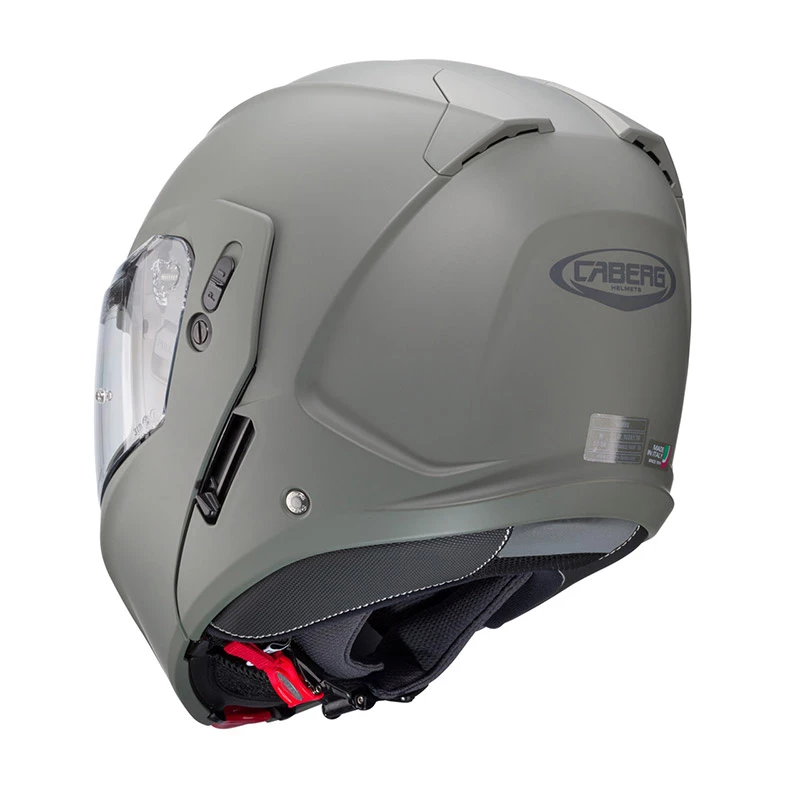 Policarbonato Casco Modulare Caberg Horus Kamo Grigio 4 Policarbonato Casco Modulare Caberg Horus Kamo Grigio - immagine 4