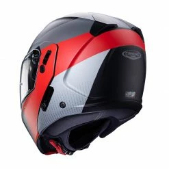 Policarbonato Caberg Horus Scout Rosso -Cabergs Negozio caberg horus scout nerorosso 4