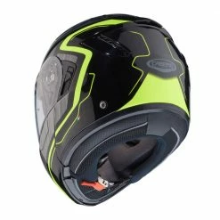 Fibra Casco Modulare Caberg Levo Flow Giallo -Cabergs Negozio caberg levo giallo nero 3