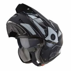 Policarbonato Caberg Tourmax Marathon Nero Opaco Antracite Bianco