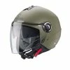 Policarbonato Casco Caberg Riviera V4 Verde Militare Opaco