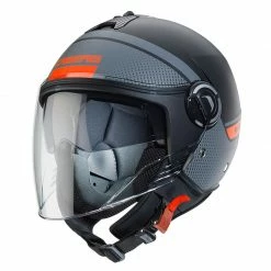 Policarbonato Casco Caberg Riviera V4 Elite Nero Arancio