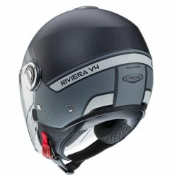 Policarbonato Casco Caberg Riviera V4 Elite Nero Grigio -Cabergs Negozio caberg rivierav4 elite grigio 3