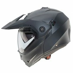 Policarbonato Casco Modulare Caberg Tourmax Gun Metal Opaco -Cabergs Negozio caberg tourmax antraciteopaco 3
