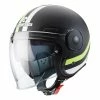 Policarbonato Casco Jet Caberg Uptown Chrono Nero Opaco