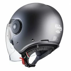 Policarbonato Casco Jet Caberg Uptown Gun Opaco -Cabergs Negozio caberg uptown grigio 2