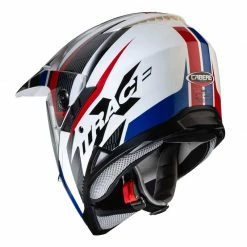 Crosstourer Casco Caberg X-trace Savana Rosso Blu -Cabergs Negozio xtrace savana bianco 3